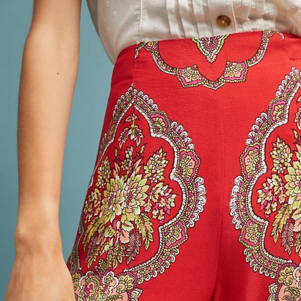 Anthropologie Manon Flared Pants new - Picture 7 of 8